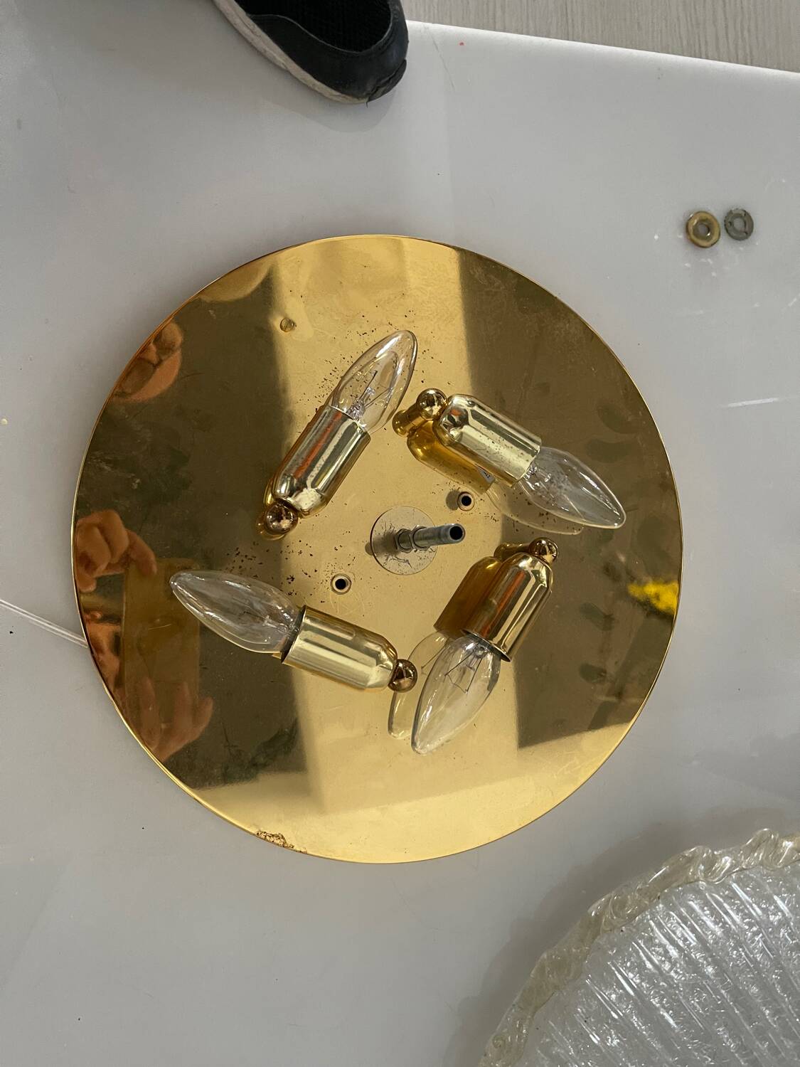 Venetian Murano Glass Flushmount 1970’s