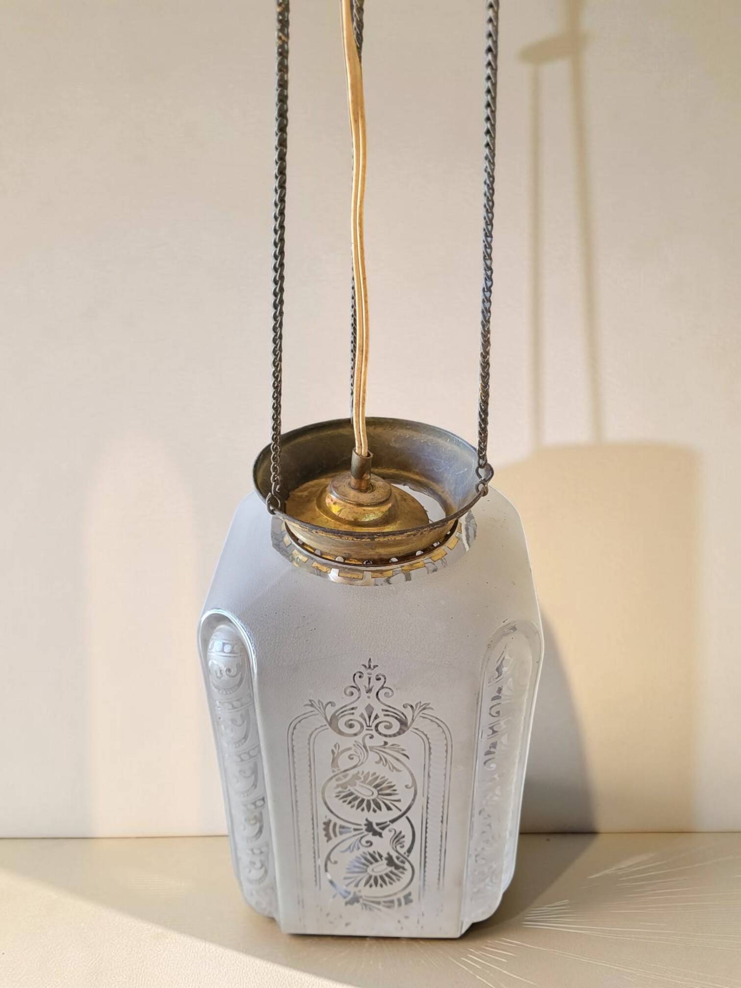 Suspension / Art Deco Lantern