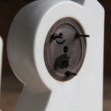 Clock pendulum art-deco fireplace decoration