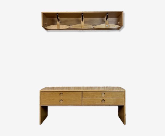 Étagère et buffet en chêne VM Vildbjerg Design danois