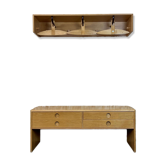 Étagère et  buffet en chêne VM Vildbjerg Design danois