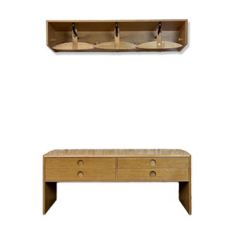 Étagère et  buffet en chêne VM Vildbjerg Design danois