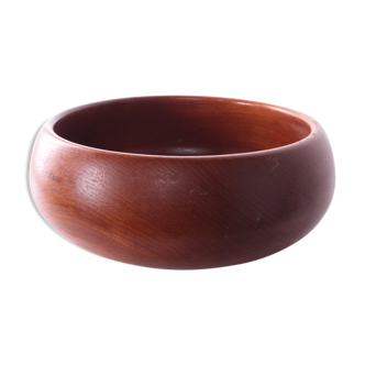 Vintage large teak bowl from denmark 1960s