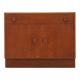 Danish Veneered Cabinet with Drawer, 1960s