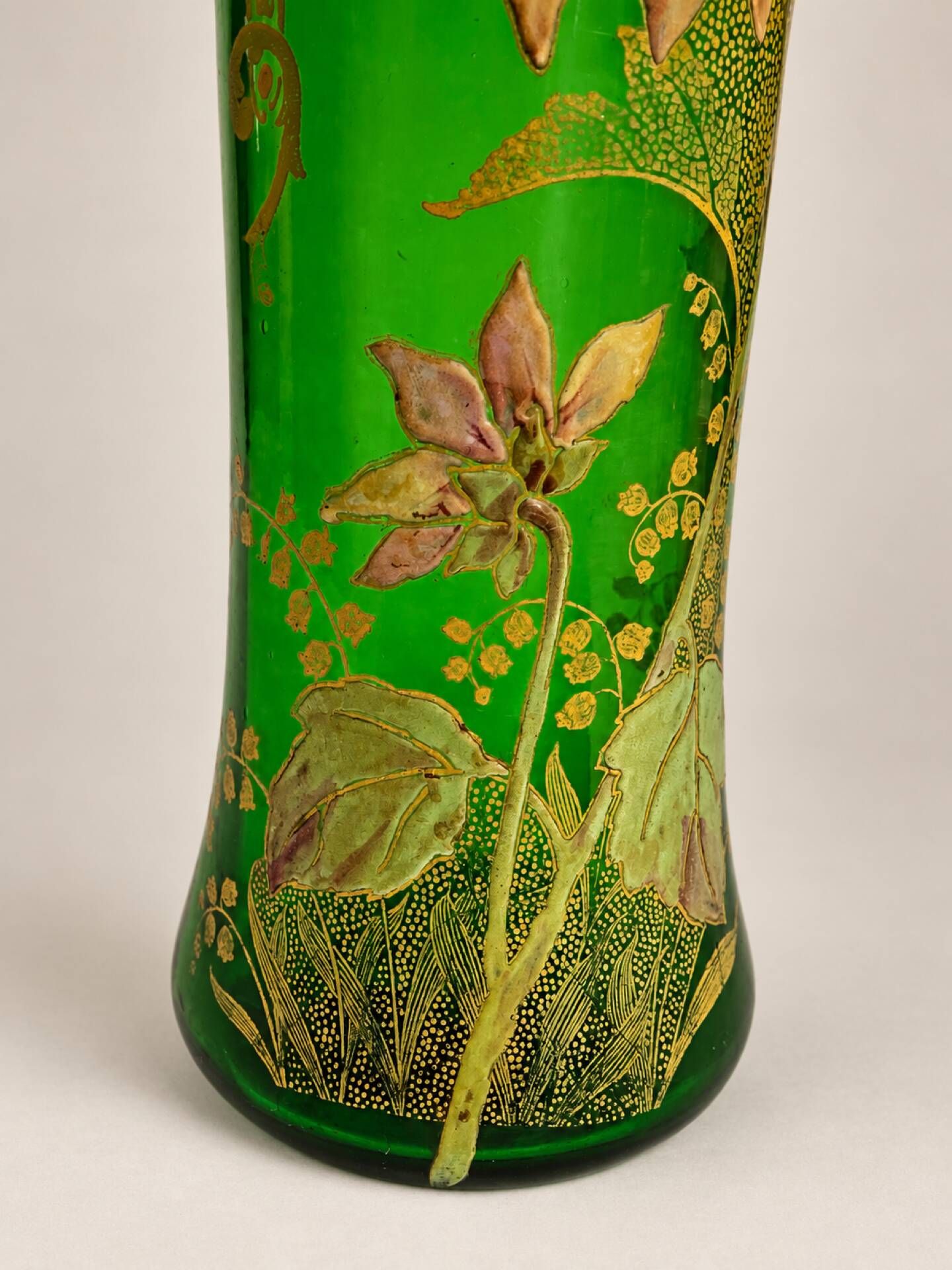 Legras Montjoye vase model Belfort Art Nouveau circa 1900
