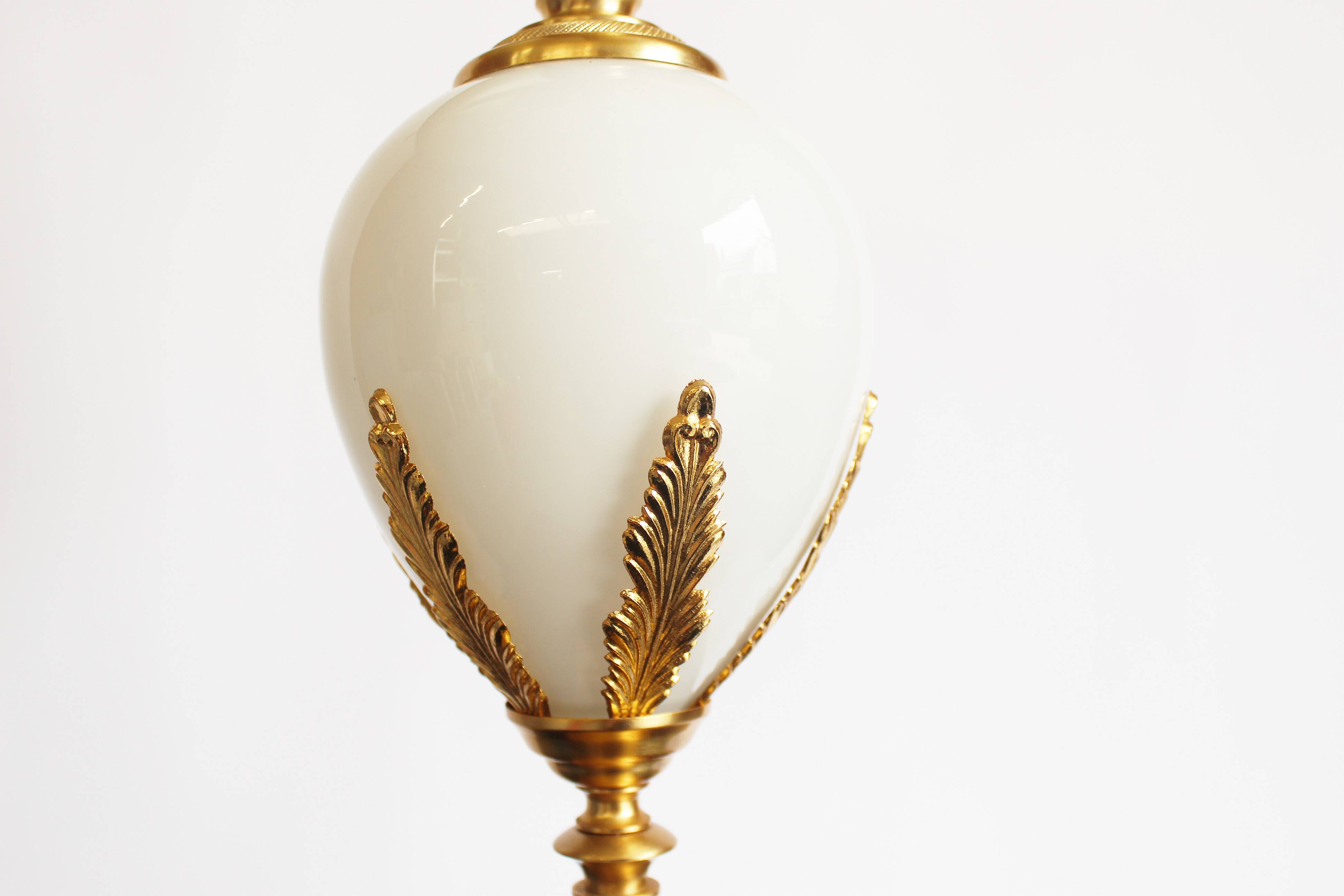 Large 'Palm' Table Lamp by Boulanger, Belgium 1970's