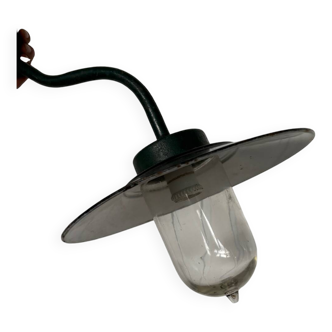 Swan neck wall light