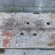 Wooden carpenter's workbench with iron and wooden vice
