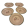 5assiettes  creuses faience digoin  publicite casino   modele epargne