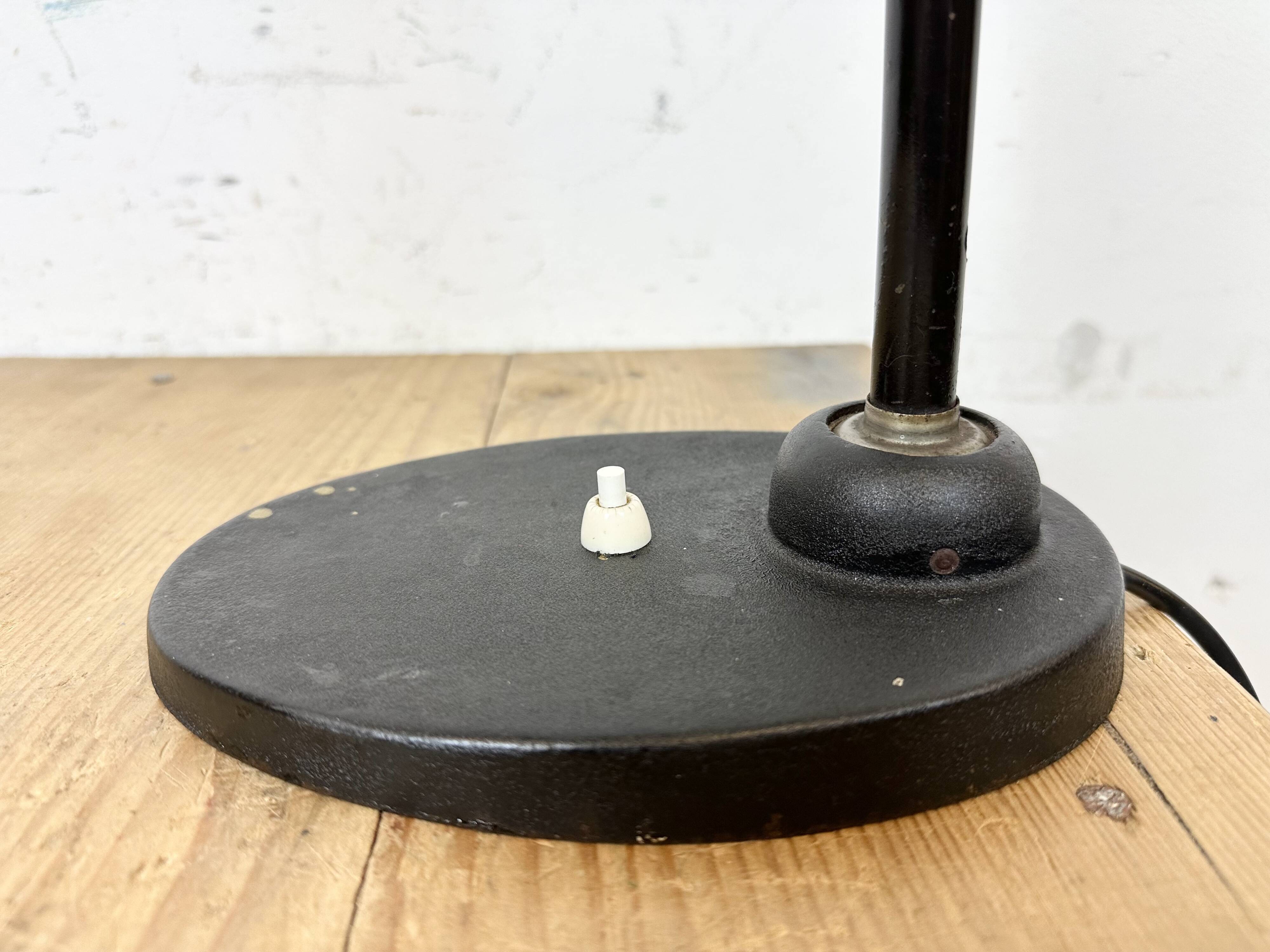 Vintage Black Table Lamp by Christian Dell for BUR Bunte & Remmler, 1930s