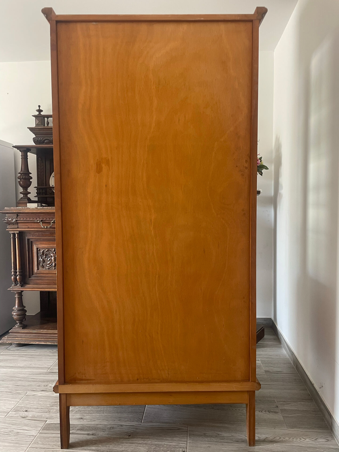 Vitrine de 1 porta / Cristaleira estilo clássico francês