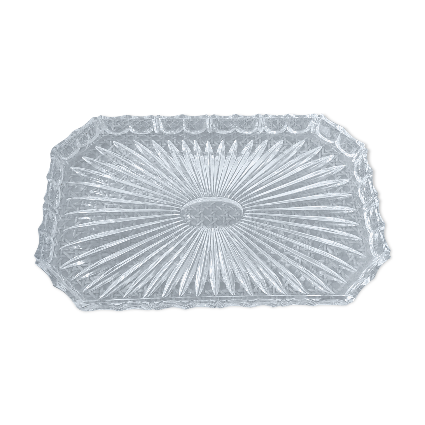 Art Deco glass tray