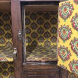 Wooden fridge cabinet