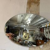 Vintage oval mirror