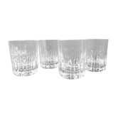 Set 4 verres a whisky Baccarat