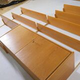 Design shelving system shelf teak wall shelf WK furniture 50s 60s