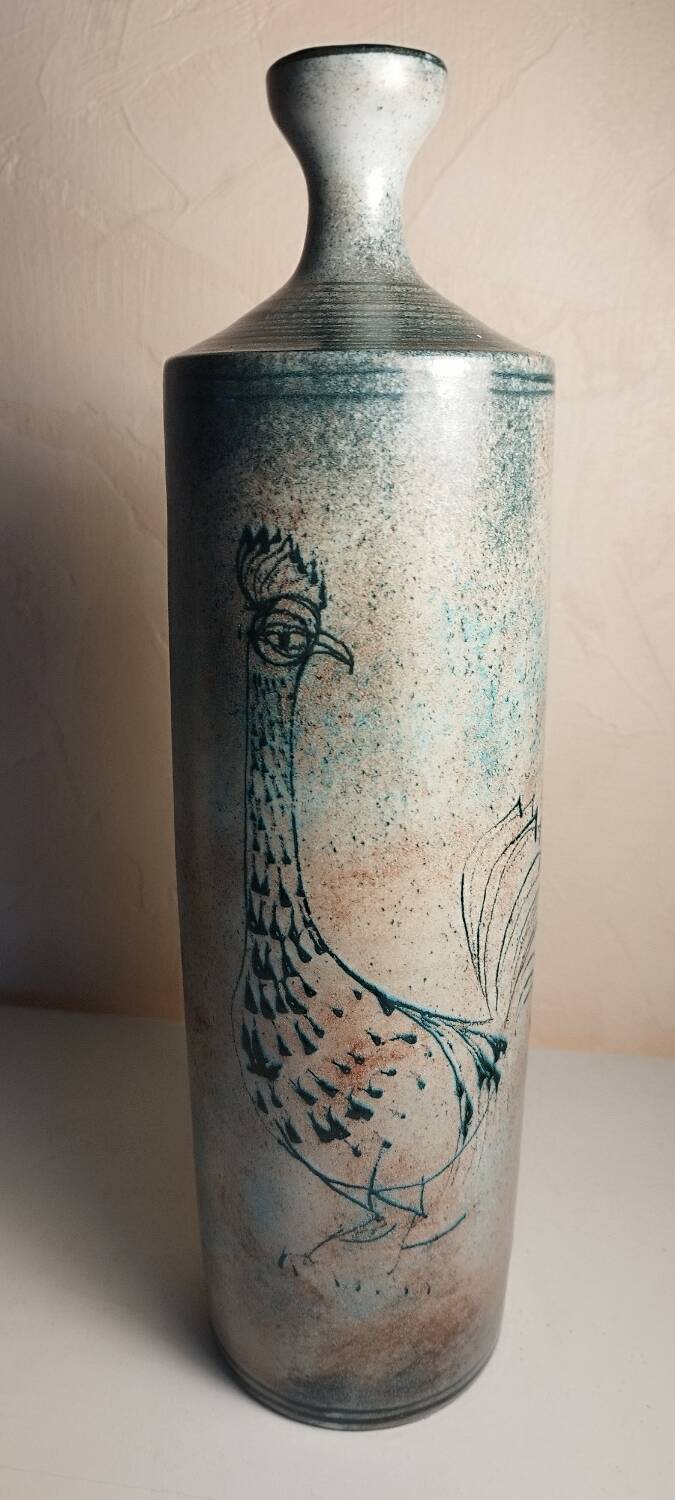 Duo de vases bouteilles en céramique Atelier Roy Montgolfier