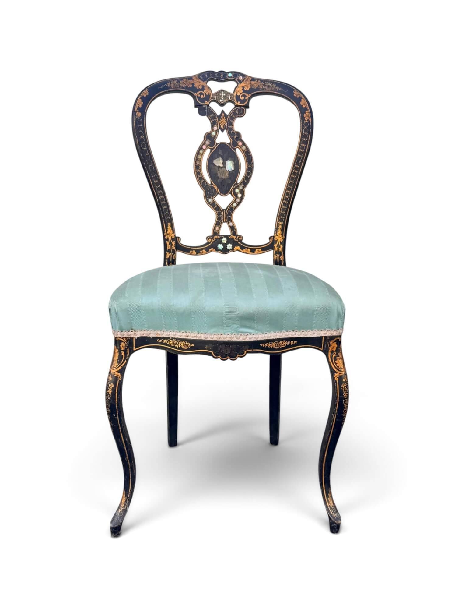 Série de 3 chaises Napoléon III