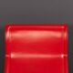 20thC Italian Red Leather Chair By Toussaint & Angeloni For Matteo Grassi