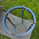 Metal side table