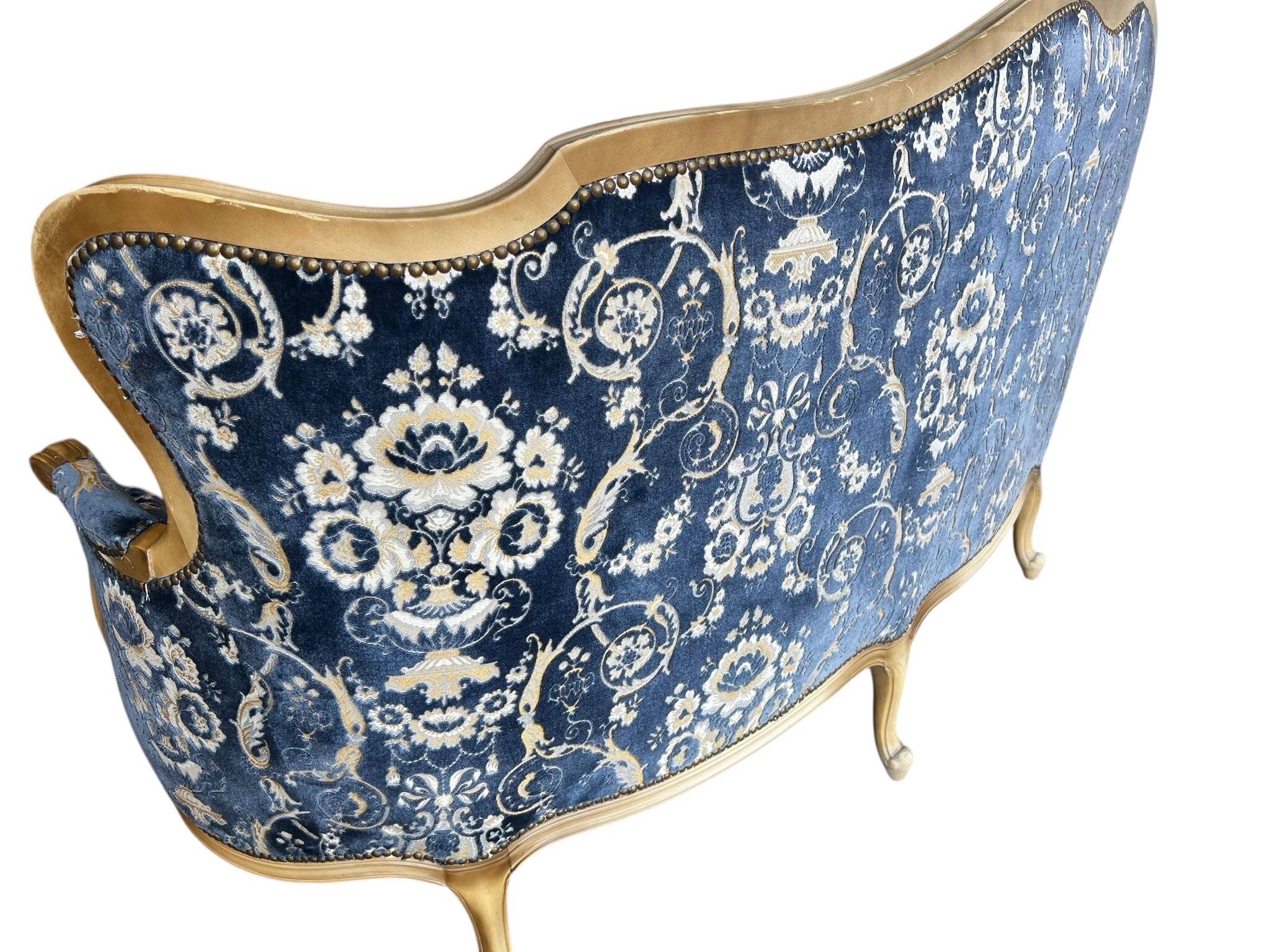 retro vintage baroque sofa