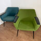 Pair of cocktail armchairs RDA 1960s
