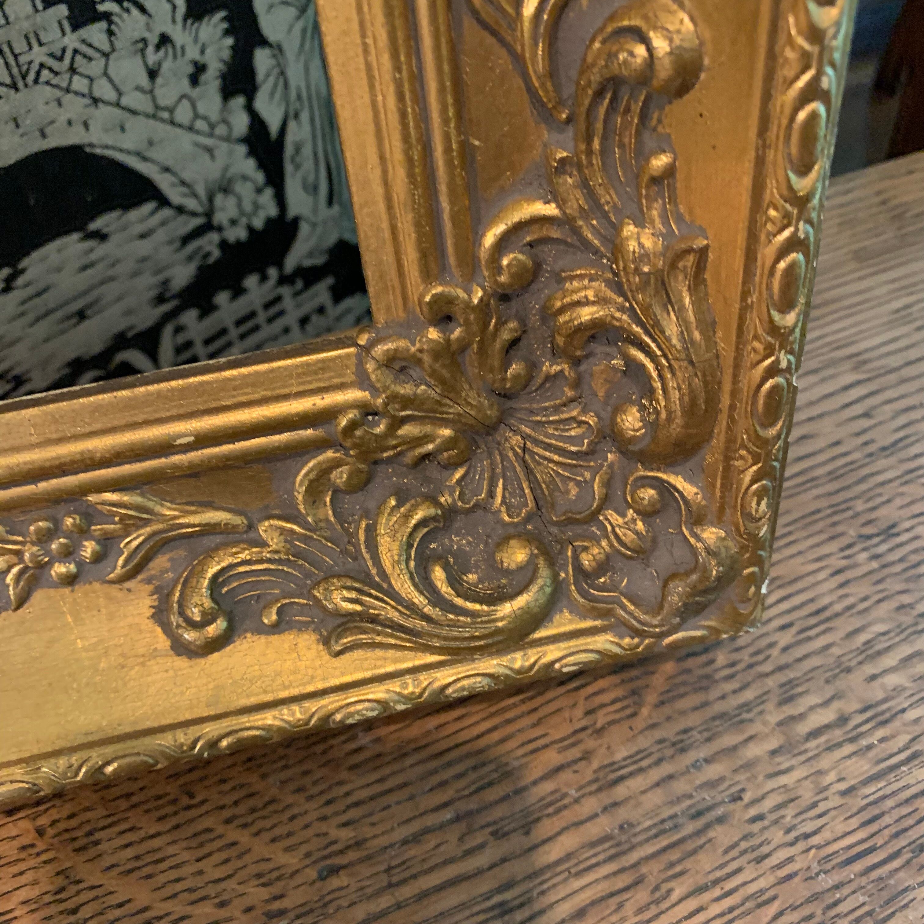 Gilded wooden frame 64x74 cm