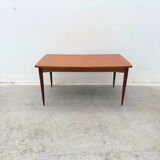 Scandinavian teak dining table, 1960