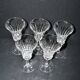 Villeroy Boch set of 5 cut crystal champagne flutes – Royal model VB H17cm
