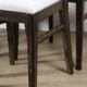 Set of 4 modernist chairs in oak and bouclé fabric, 1940