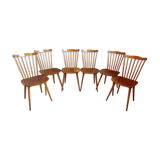 Suite 6 chairs Baumann menuet