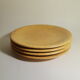 Set of 4 dessert plates in Chantilly France vintage stoneware