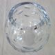 Vase boule modèle Cluny en cristal par Christofle