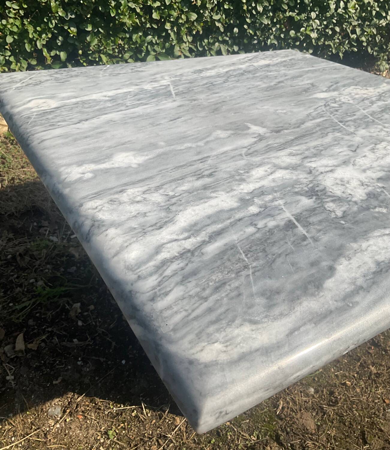 70s marble coffee table