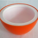 Vintage Orange Apple Ice Bucket