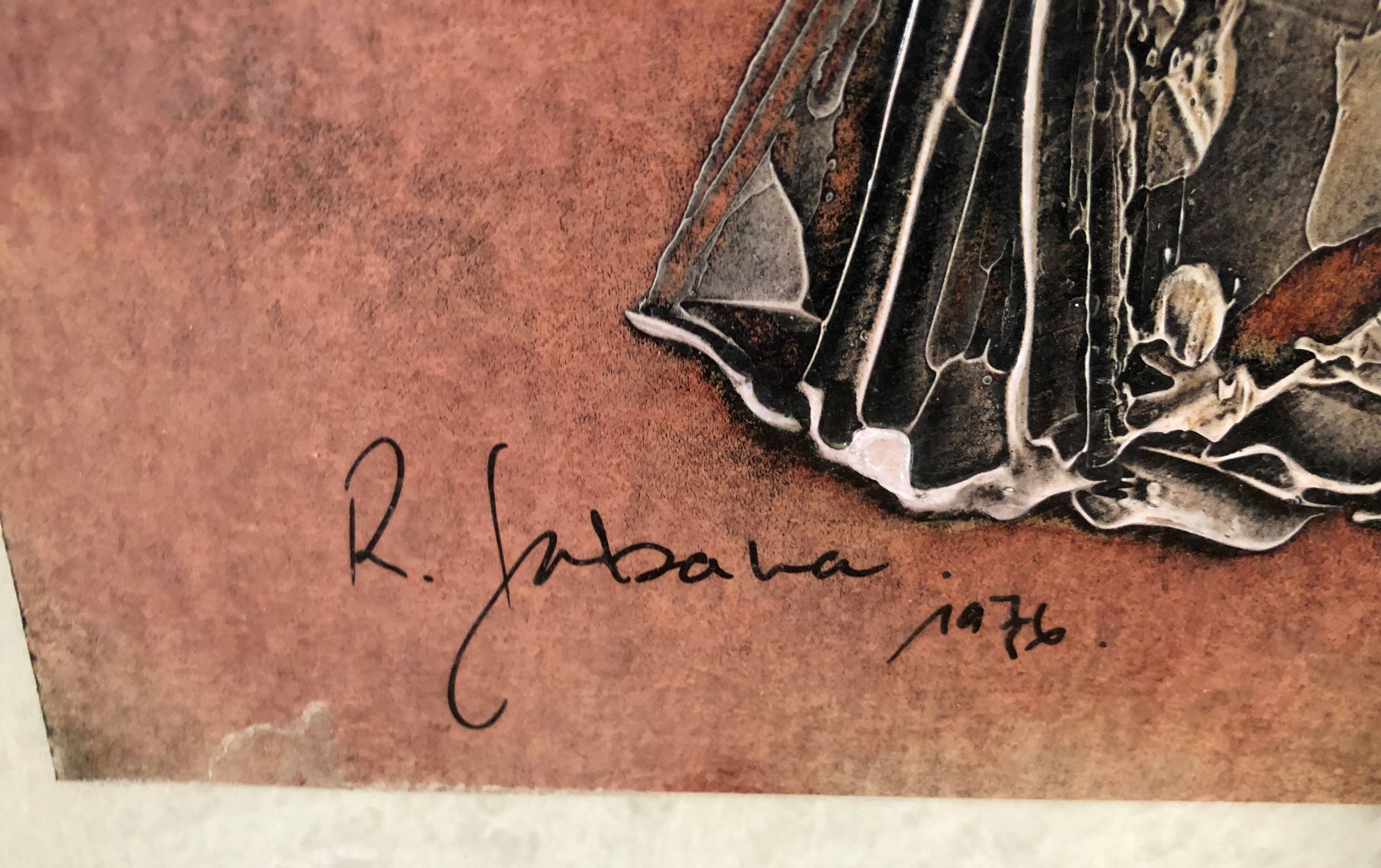 Lithograph: young woman coming out of the bath