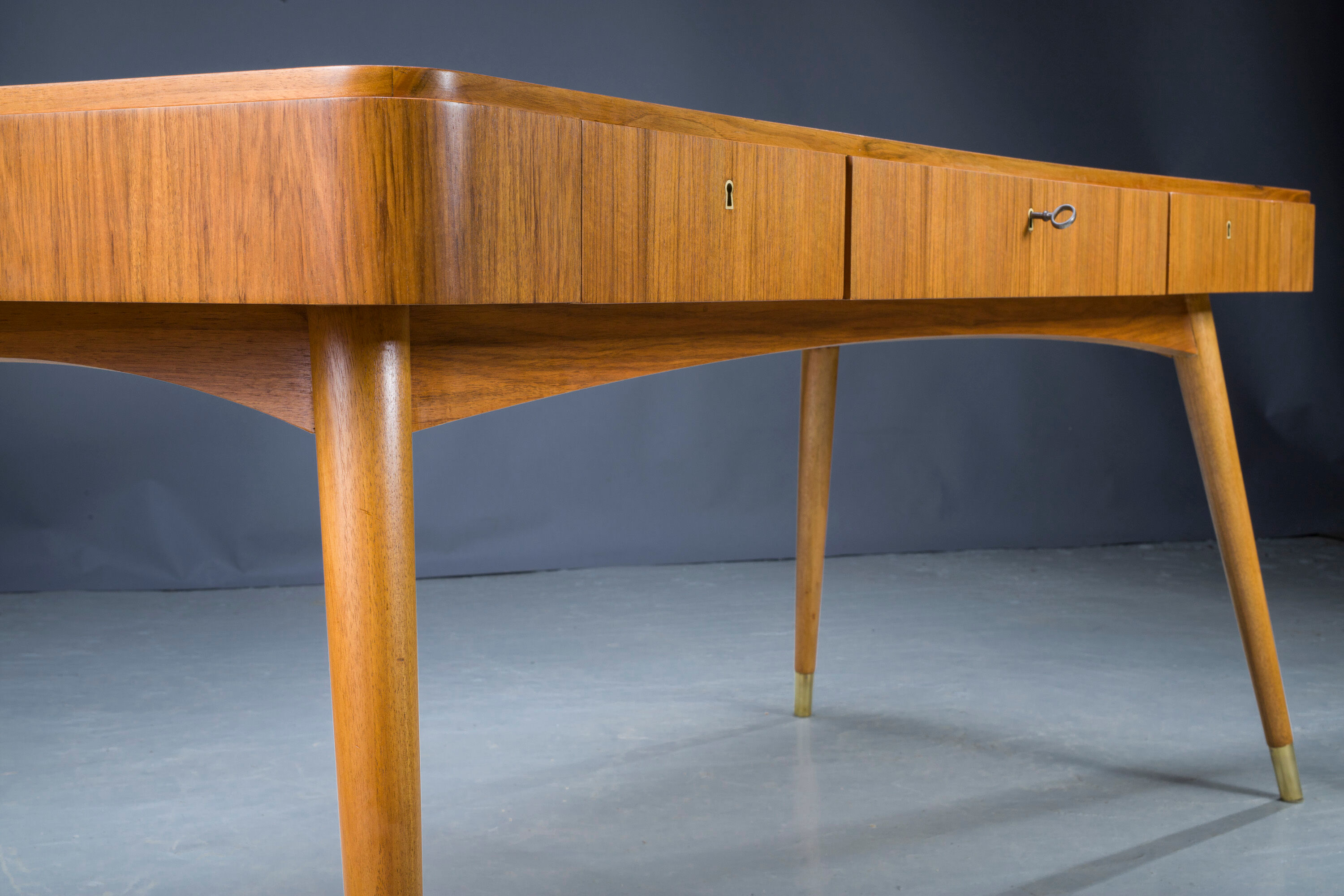 Vintage Boomerang Mic-Century Desk, 1960 er