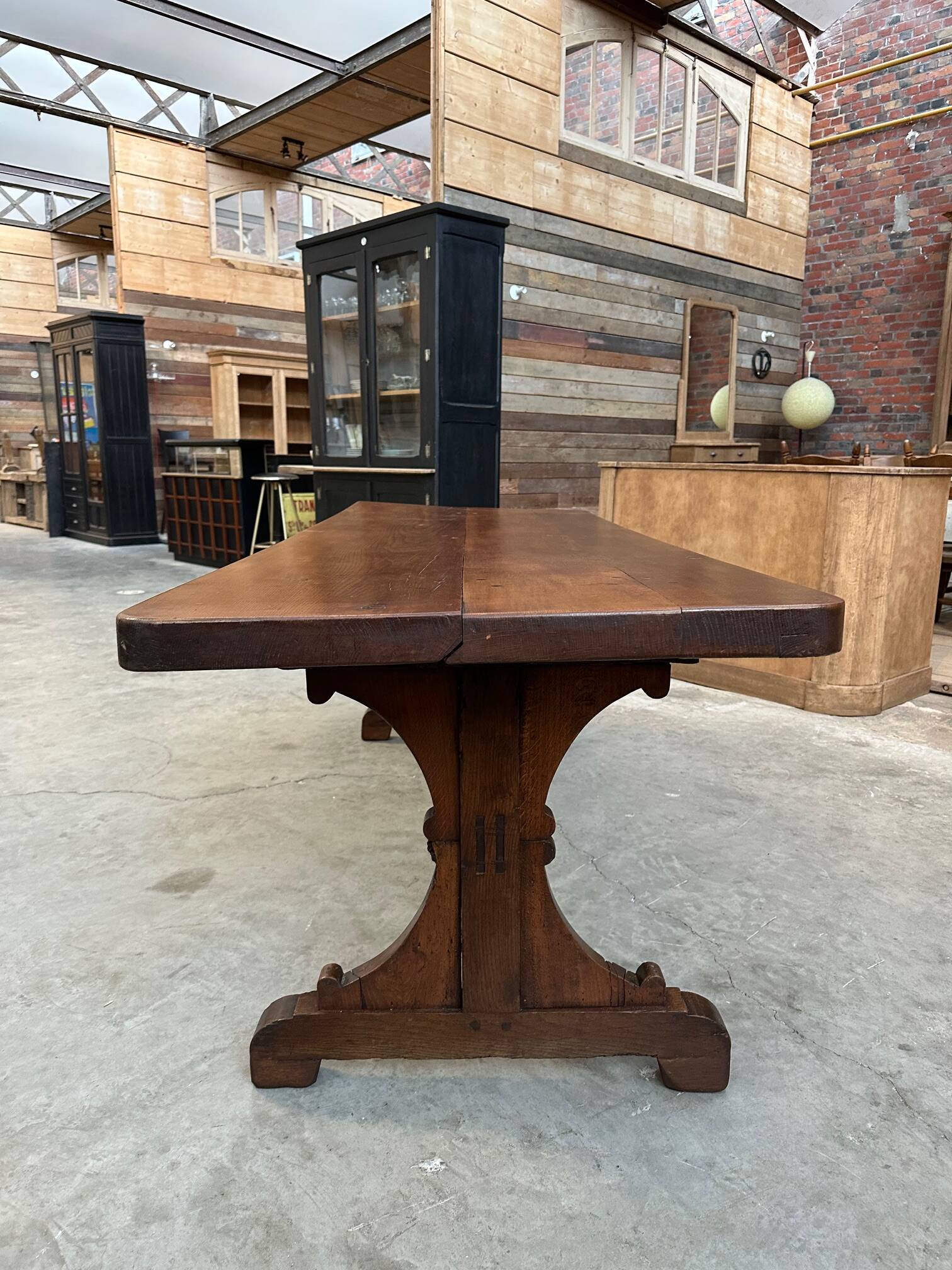 19th century oak farmhouse table