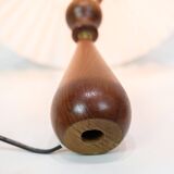 Table Lamp Made In Teak, Danish Design From 1960s