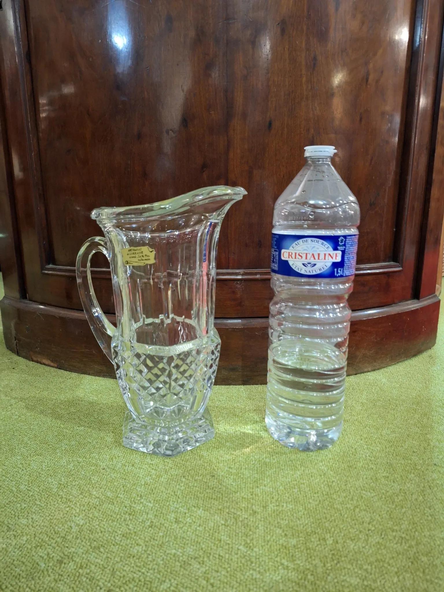 Crystal water jug