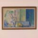 Original Swedish Oil on Canvas – “Still Life in Blue and Green”