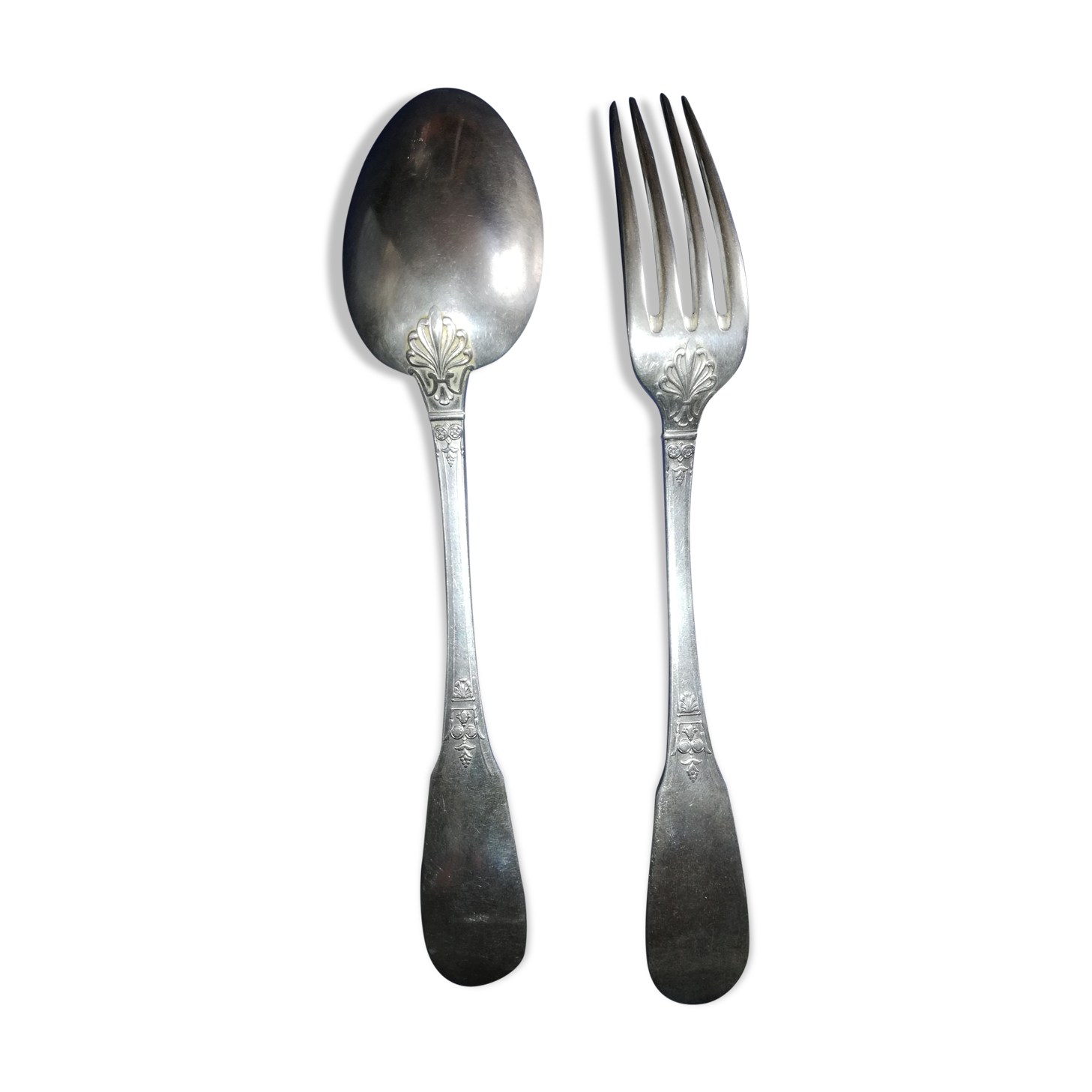 Covered with silver service