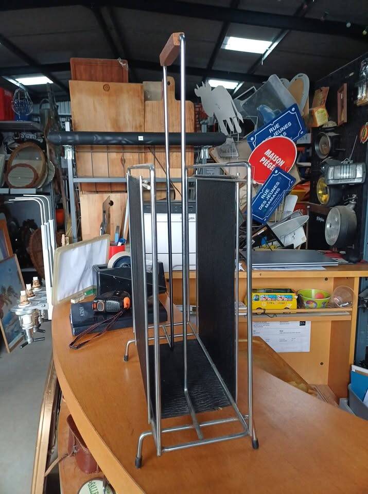 Vintage Magazine Rack 1960 Design