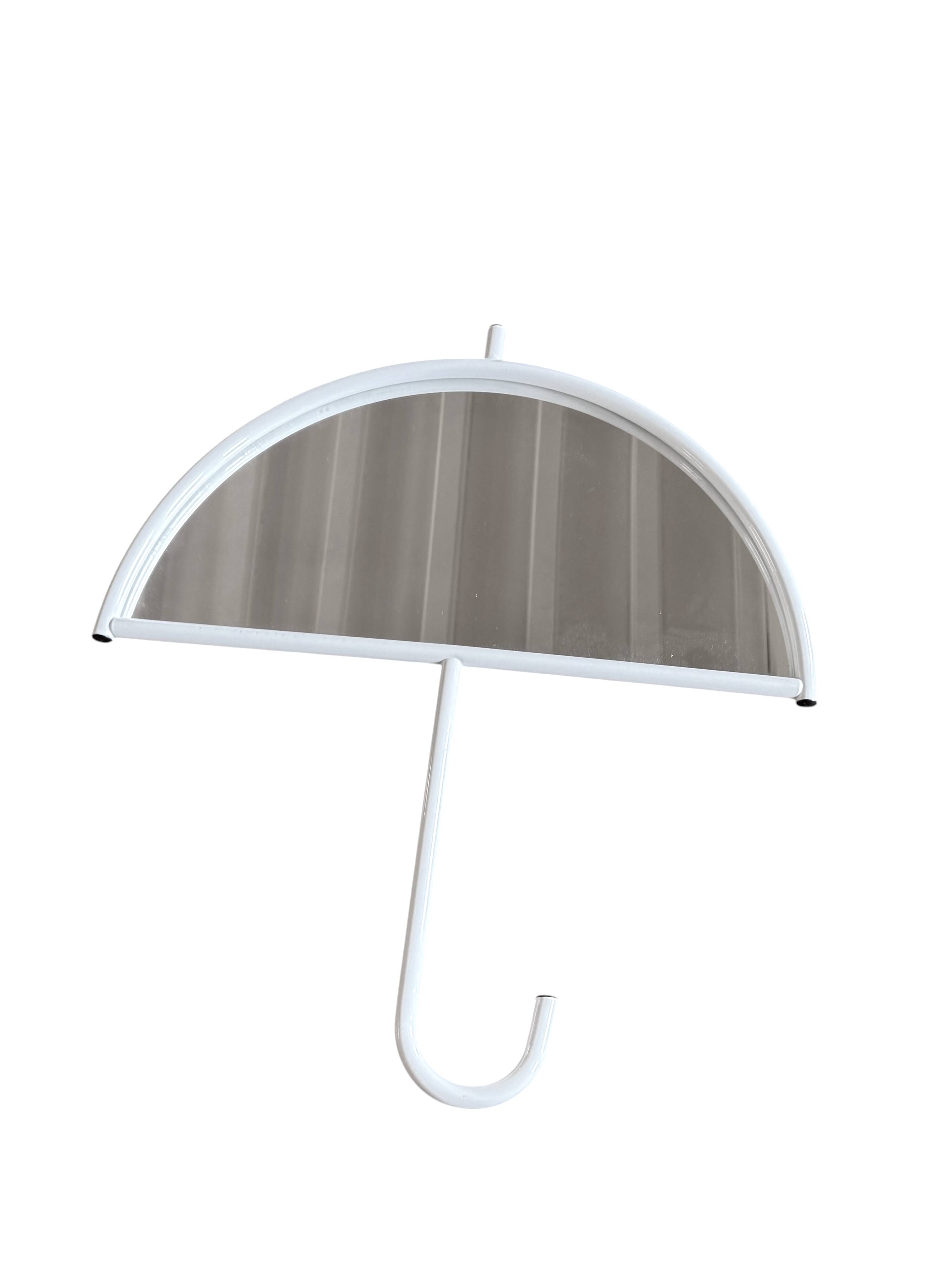 Postmodern umbrella shaped wall mirror,L'isola che non c'è, Italy 1980s
