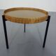 Steel side table with tray top, 1950s