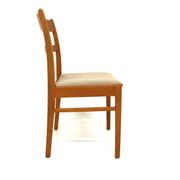 Set of 6 Scandinavian beech chairs, Sweden, 1950.
