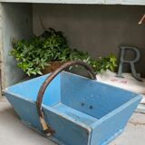 Wooden basket wabi sabi