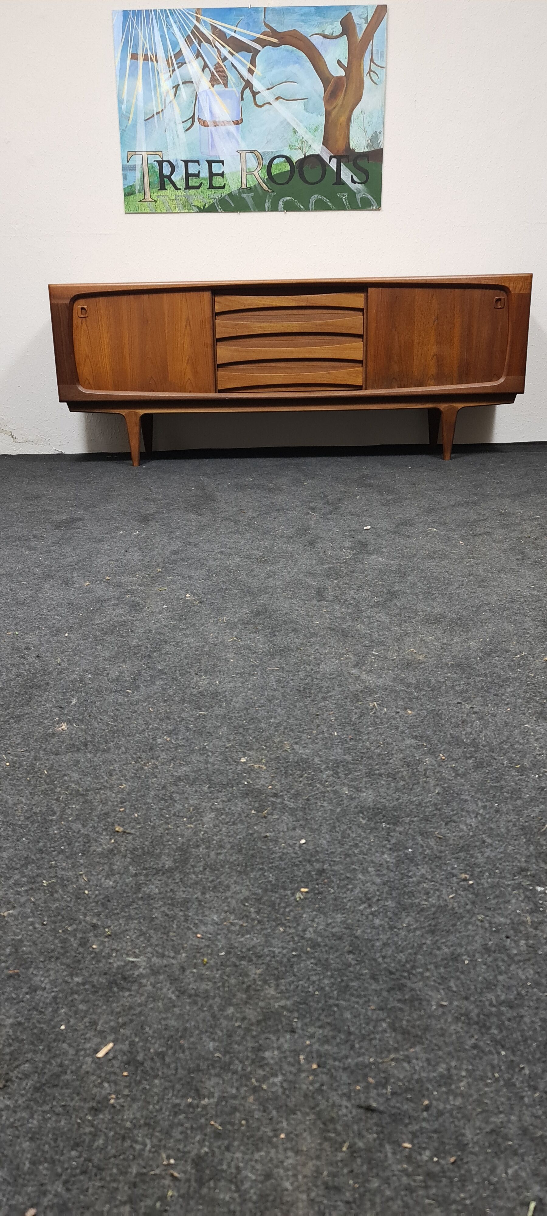 Vintage teak sideboard