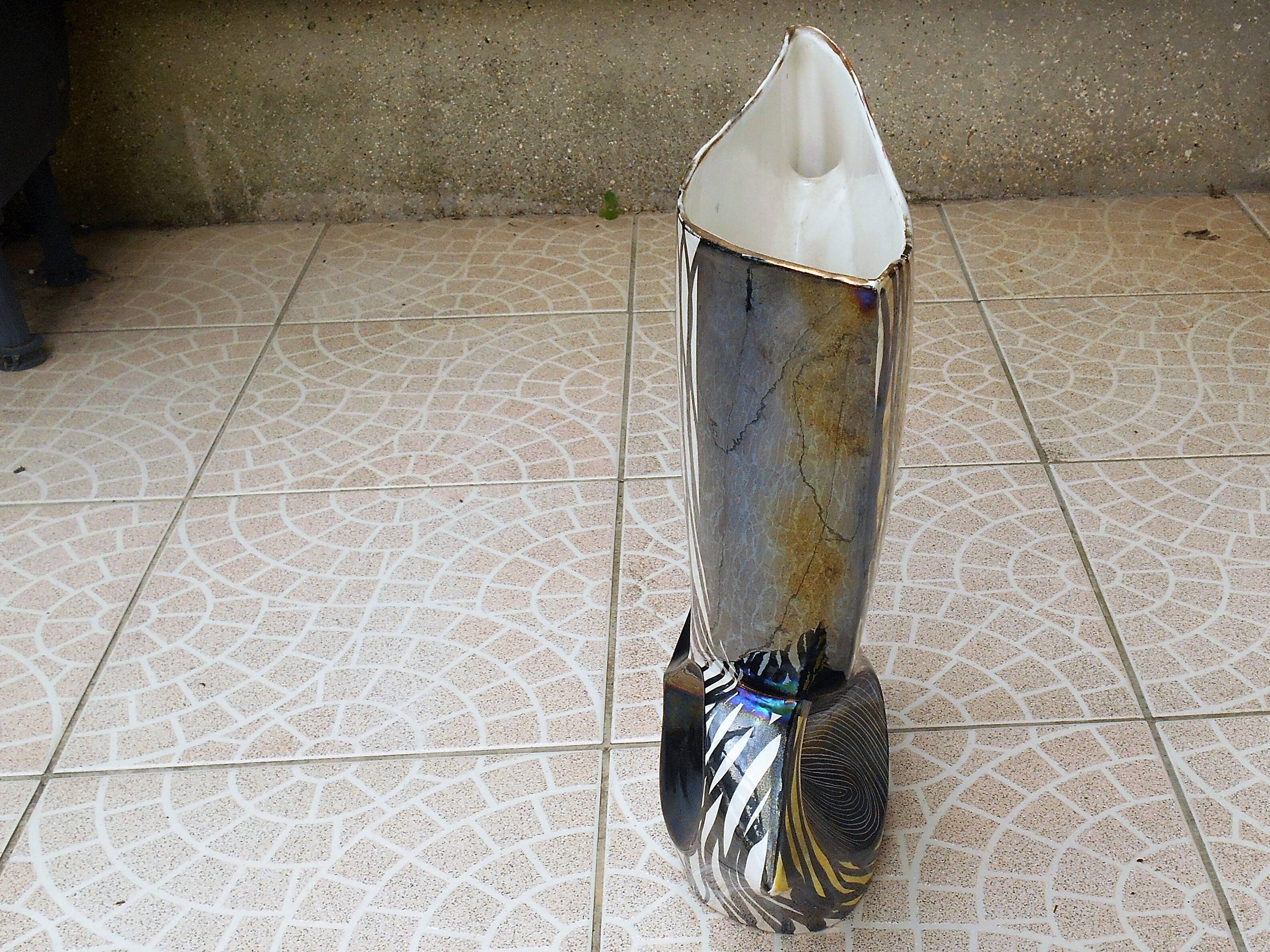 ceramic design vase year 1950
