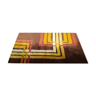 Tapis en laine, fabriqué en Italie 1970